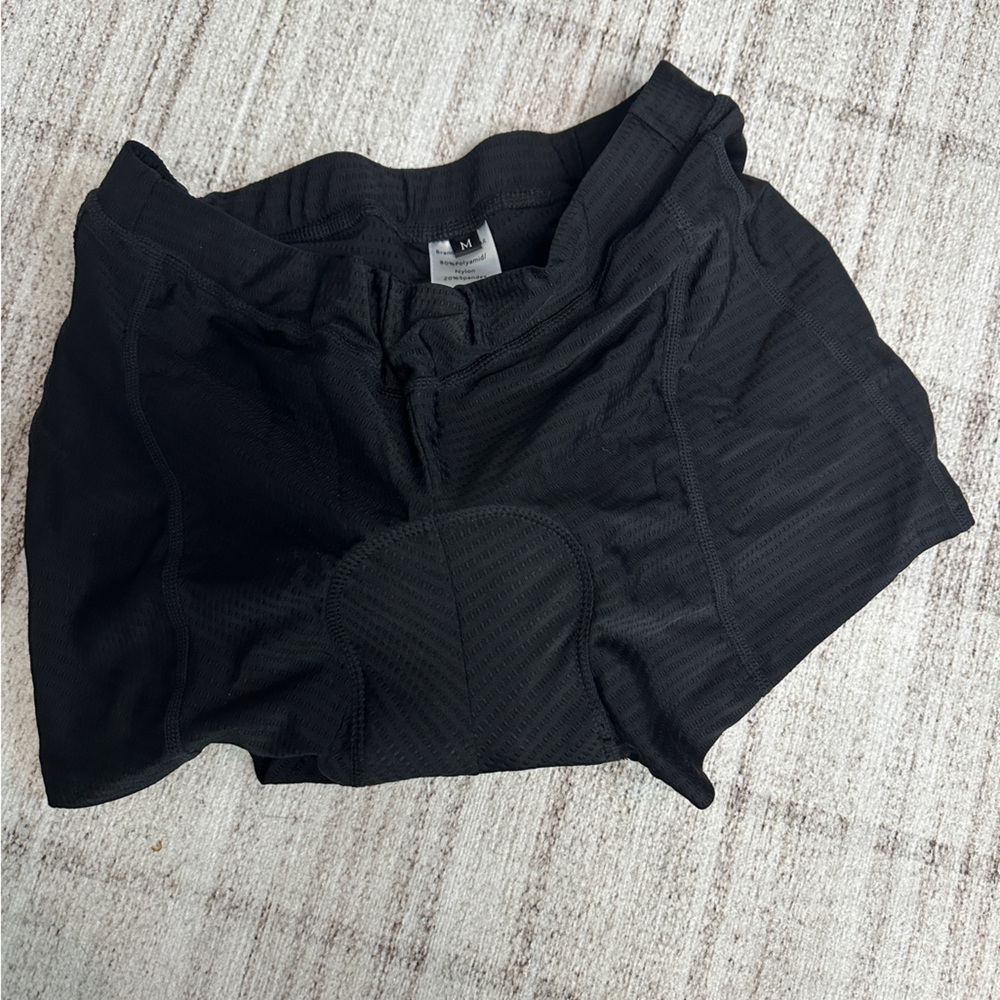 Black Biking Shorts